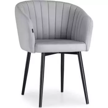 Стул Woodville Моншау velutto 52 / черный 462152