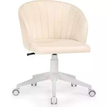 Стул Woodville Пард экокожа слоновая кость 464225