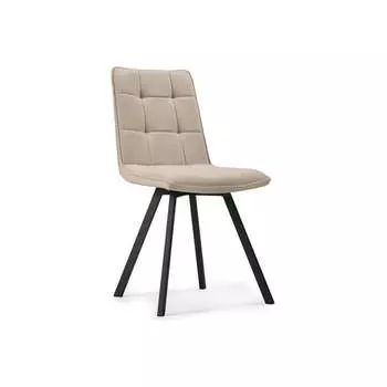 Стул Woodville Лулла бежевый / черный 504188