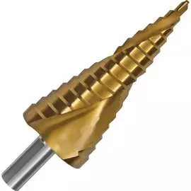 Ступенчатое сверло по металлу D.BOR SPIRAL SDSP-TIN-04-12-06
