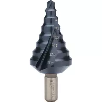 Ступенчатое сверло по металлу RUKO 101057F