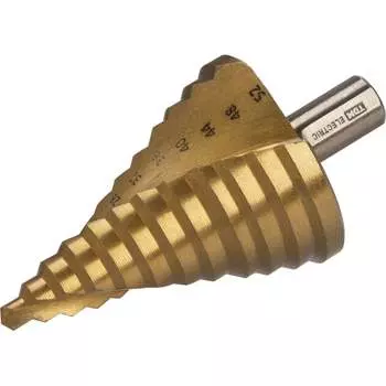 Ступенчатое сверло по металлу TDM ELECTRIC Рубин SQ1090-0723