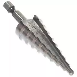 Ступенчатое сверло по металлу Вихрь 73/10/6/17