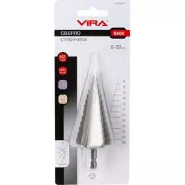 Ступенчатое сверло по металлу RAGE RAGE 554003