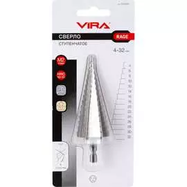 Ступенчатое сверло по металлу RAGE RAGE 554002