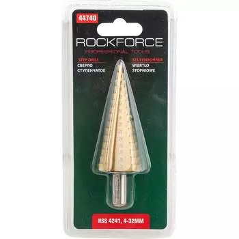 Ступенчатое сверло Rockforce RF-44740