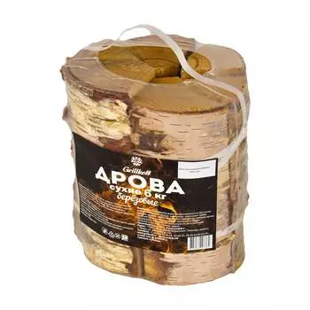 Сухие берёзовые дрова Grillkoff 355