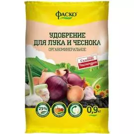 Сухое гранулированное органоминеральное удобрение для лука и чеснока ФАСКО