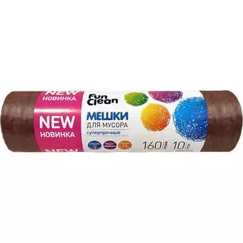 Суперпрочные мешки для мусора Fun Clean 16574
