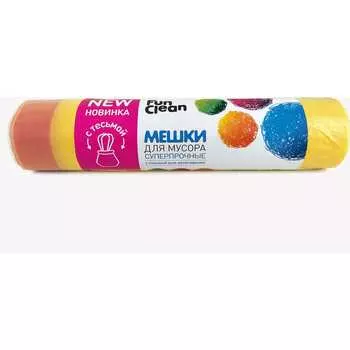 Суперпрочные мешки для мусора Fun Clean 16754