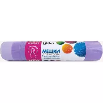 Суперпрочные мешки для мусора Fun Clean 16760