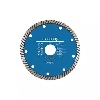 Супертонкий отрезной алмазный диск HOEGERT TECHNIK HT6D711
