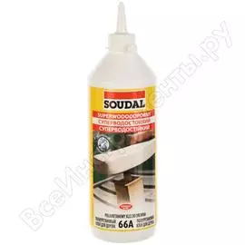 Суперводостойкий полиуретановый клей для дерева Soudal