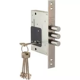 Сувальдный врезной замок KALE KILIT 257/L 44959