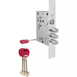 Сувальдный врезной замок KALE KILIT 442/L 40687