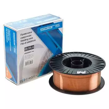 Сварочная омедненная проволока SOLARIS ER 70S-6 WM-ER70S6-12S15