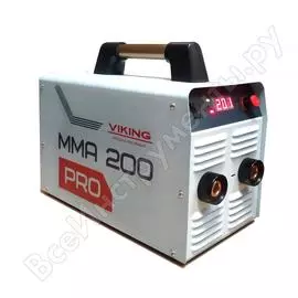 Сварочный инвертор viking welding мма 200 pro 95588014
