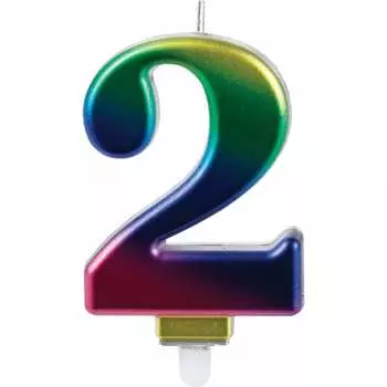 Свеча-цифра для торта Золотая сказка