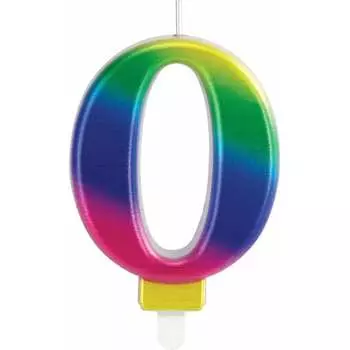 Свеча-цифра для торта Золотая сказка