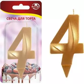 Свеча для торта МУЛЬТИДОМ