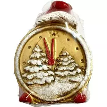 Свеча-сувенир Магия праздника Будильник праздничный C1096