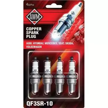 Свеча Volkswagen,Audi,Mercedes,Seat,Scoda AWM QF3SR-10 410090027