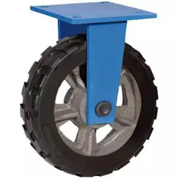 Сверхбольшегрузное обрезиненное неповоротное колесо А5 FHd 63 1001621