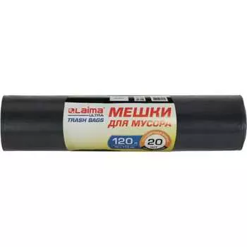 Сверхпрочные мешки для мусора LAIMA ULTRA 607697