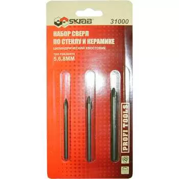 Сверла по стеклу SKRAB 31000