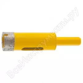 Алмазное сверло по керамограниту Denzel 72678