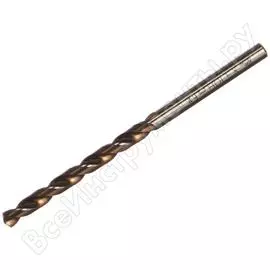 Сверло cleverdrill hss (4.9х52/86 мм) holex 114030 4.9