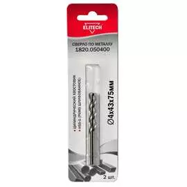 Сверло для металла Elitech 1820.050400