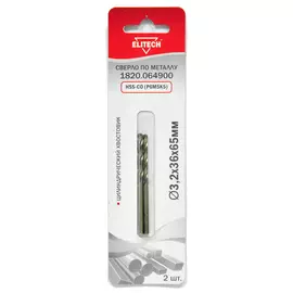 Сверло для металла Elitech 1820.064900