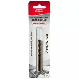 Сверло для металла Elitech 1820.065100
