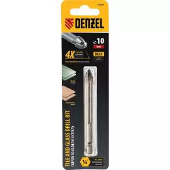 Сверло по керамической плитке Denzel 728093