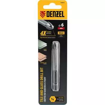 Сверло по керамической плитке Denzel 728053