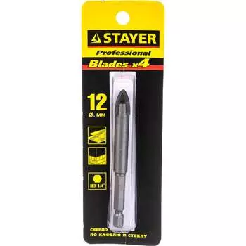 Сверло по керамике и стеклу STAYER PROFI 2985-12_z01