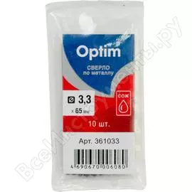 Сверло по металлу Optim