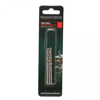 Сверло по металлу (3 шт; 3 мм; hss; в блистере) rockforce rf-ds330