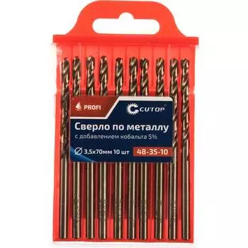 Сверло по металлу CUTOP Profi 48-35-10