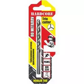 Сверло по металлу Hardcore Trio Cutter 143120