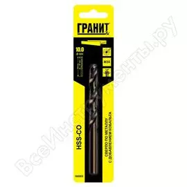 Сверло по металлу Гранит 165003