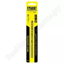 Удлиненное сверло по металлу Гранит 165077