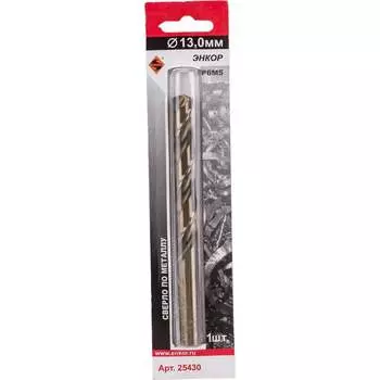 Сверло по металлу Энкор 25430