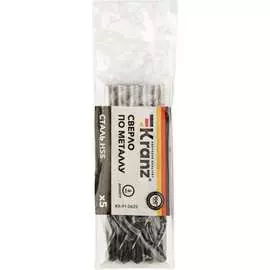 Сверло по металлу KRANZ KR-91-0625