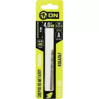 Сверло по металлу On 14-21-240