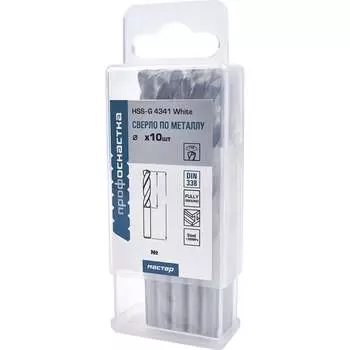 Сверло по металлу Профоснастка Мастер 30101049