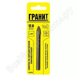Сверло по плитке Гранит 133006