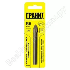 Сверло по плитке Гранит 133007