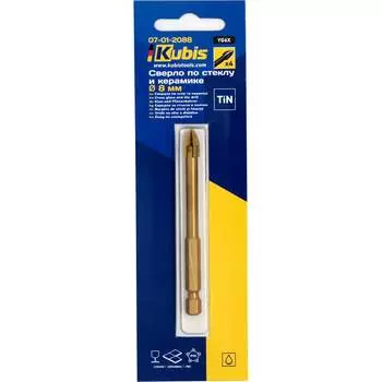 Сверло по стеклу и керамике KUBIS 07-01-2088